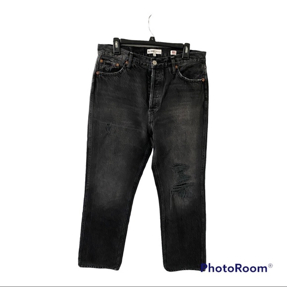 RE/DONE High Rise Loose Jeans, size: 30 - Picture 7 of 13